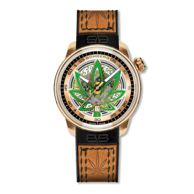 Bomberg CBD Golden Limited Edition BB-01 Automatic Men's Watch