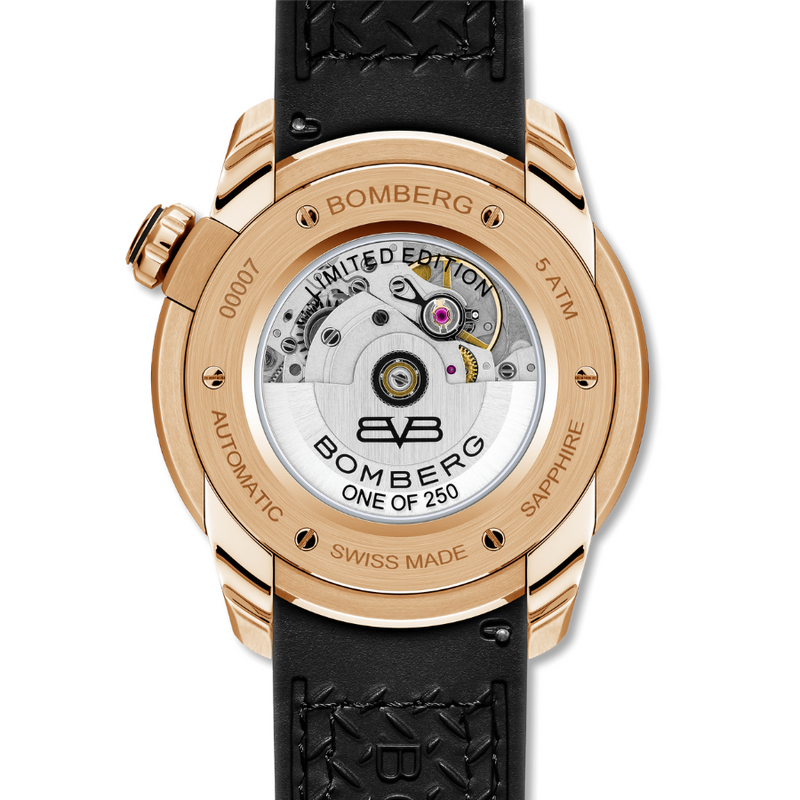 Bomberg Día De Los Muertos Men's Gold Watch CT43APGD.26-3.11