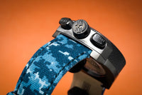 Bomberg BOLT-68 Chronograph Blue Camo - WatchPilot