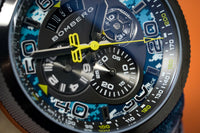 Bomberg BOLT-68 Chronograph Blue Camo - WatchPilot