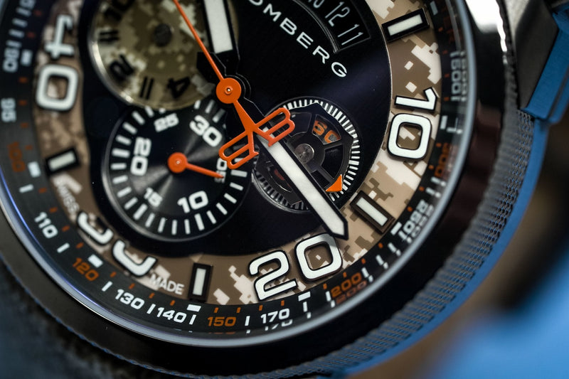 Bomberg BOLT-68 Chronograph Desert Camo - WatchPilot