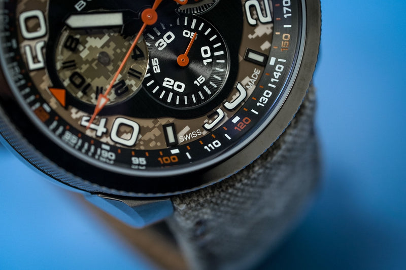 Bomberg BOLT-68 Chronograph Desert Camo - WatchPilot