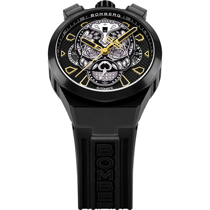 Bomberg Men's Bolt-68 Neo Calaveras Black Watch BF44CHAPBA.04-3.12