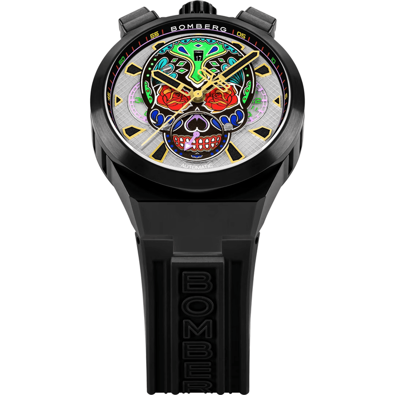 Bomberg Men's Bolt-68 Neo Calaveras Multicolour Watch BF44CHAPBA.04-5.12