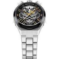 Bomberg Men's Bolt-68 Neo Calaveras Black Silver BF44CHASP.04-4.12