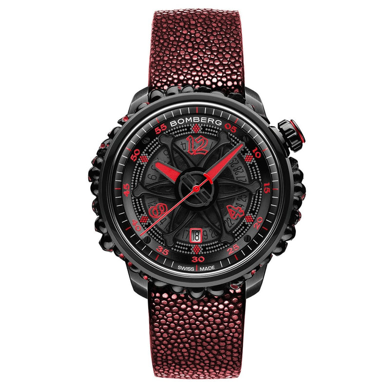 Bomberg Men's Watch BB-01 Automatic Red Catacomb Limited Edition CT43APBA.25-2.11 - WatchPilot