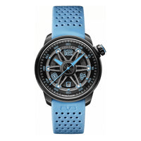 Bomberg Men's Watch BB-01 Black PVD Blue CT43APBA.21-3.11 - WatchPilot