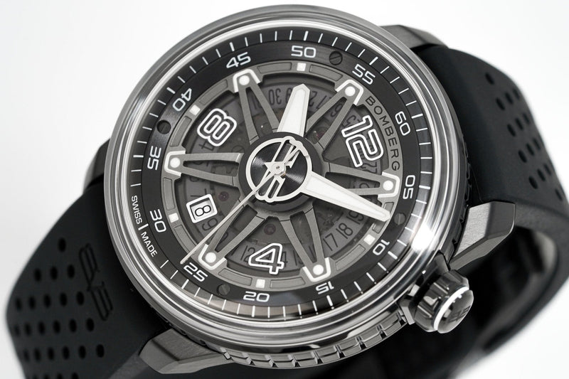 Bomberg Men's Watch BB-01 Black PVD CT43APBA.21-1.11 - WatchPilot