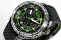 Bomberg Men's Watch BB-01 Black PVD Green CT43APBA.21-2.11 - WatchPilot