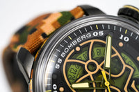 Bomberg Men's Watch BB-01 Black PVD Limited Edition Military Skull CT43APBA.23-4.11 - WatchPilot