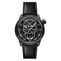 Bomberg Men's Watch BB-01 Black PVD Skull CT43APBA.23-3.11 - WatchPilot