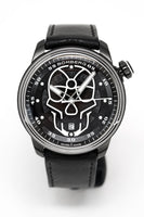 Bomberg Men's Watch BB-01 Black PVD Skull CT43APBA.23-3.11 - WatchPilot