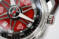 Bomberg Men's Watch BB-01 Stainless Steel Red CT43ASS.22-1.11 - WatchPilot