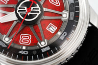 Bomberg Men's Watch BB-01 Stainless Steel Red CT43ASS.22-1.11 - WatchPilot