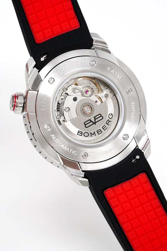 Bomberg Men's Watch BB-01 Stainless Steel Red CT43ASS.22-1.11 - WatchPilot