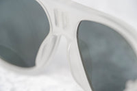 Boris Bidjan Saberi Sunglasses Misty White With Grey Category 3 Lenses BBS4C1SUN - WatchPilot