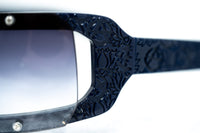 Buddhist Punk Sunglasses Rectangular Navy With Grey Graduated Lenses Category 2 6BP2C4NAVY - WatchPilot