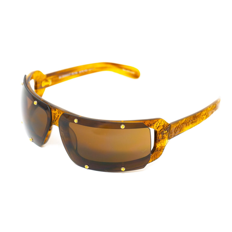 Buddhist Punk Sunglasses Rectangular Tortoise Shell With Brown Lenses Category 3 6BP2C2TSHELL - WatchPilot