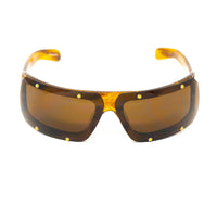 Buddhist Punk Sunglasses Rectangular Tortoise Shell With Brown Lenses Category 3 6BP2C2TSHELL - WatchPilot