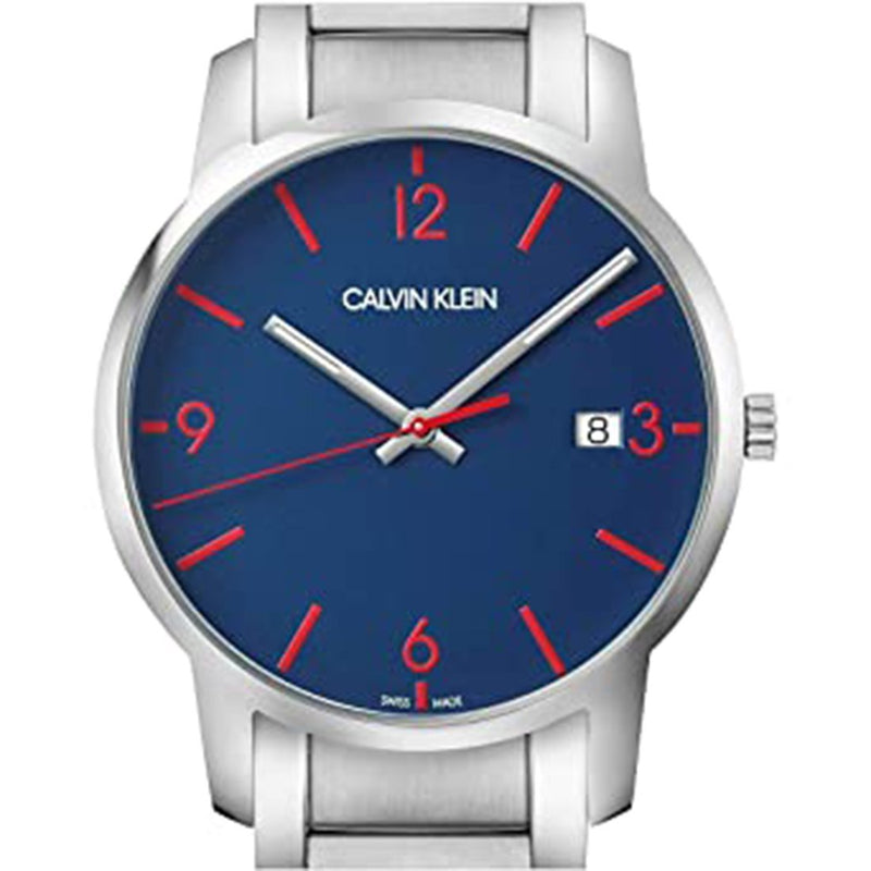 Calvin Klein City Blue Dial Stainless Steel - WatchPilot