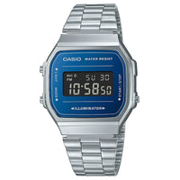 Casio Vintage Unisex Silver Watch A168WEM-2BEF