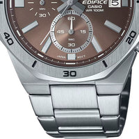 Chronograph Watch - Casio Edifice Chrono Men's Silver Watch EFV-640D-5AVUEF