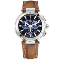 Chronograph Watch - Herbelin Newport Men's Brown Watch 37688A35GD