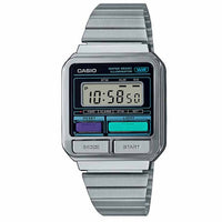 Digital Watch - Casio Classic Vintage Unisex Silver Watch A120WE-1AEF