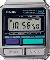 Digital Watch - Casio Classic Vintage Unisex Silver Watch A120WE-1AEF