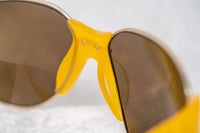 Eley Kishimoto Sunglasses Oversized Mustard Gold With Brown Lenses 5EKC1 - WatchPilot