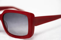 Eley Kishimoto Sunglasses Oversized Rectangular Red With Grey Category 3 Graduated Lenses EK28C1SUN - WatchPilot