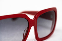 Eley Kishimoto Sunglasses Oversized Rectangular Red With Grey Category 3 Graduated Lenses EK28C1SUN - WatchPilot