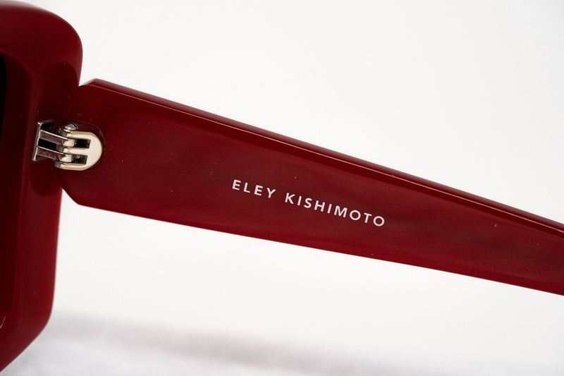 Eley Kishimoto Sunglasses Oversized Rectangular Red With Grey Category 3 Graduated Lenses EK28C1SUN - WatchPilot