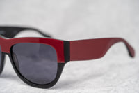 Eley Kishimoto Sunglasses Oversized Wayfarer Red and Black With Black Lenses EK26C1SUN - WatchPilot