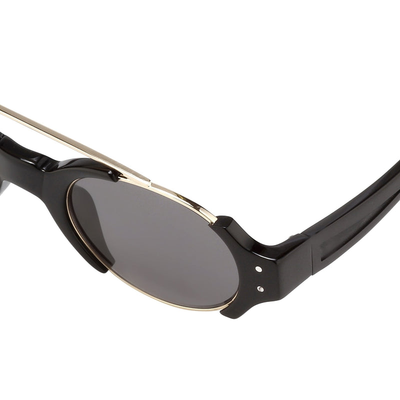 Erdem Women Sunglasses Black Light Gold with Grey Lenses Category 3 EDM8C2SUN - WatchPilot