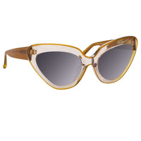 Erdem Women Sunglasses Cat Eye Marmalade with Grey Graduated Lenses EDM29C3SUN - WatchPilot