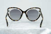 Erdem Women Sunglasses Cat Eye Tortoise Shell Clear with Grey Graduated Lenses Category 3 EDM14C5SUN - WatchPilot