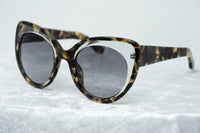 Erdem Women Sunglasses Cat Eye Tortoise Shell Clear with Grey Graduated Lenses Category 3 EDM14C5SUN - WatchPilot