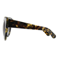 Erdem Women Sunglasses Cat Eye Tortoise Shell Clear with Grey Graduated Lenses Category 3 EDM14C5SUN - WatchPilot