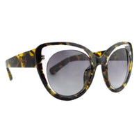 Erdem Women Sunglasses Cat Eye Tortoise Shell Clear with Grey Graduated Lenses Category 3 EDM14C5SUN - WatchPilot