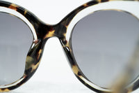 Erdem Women Sunglasses Cat Eye Tortoise Shell Clear with Grey Graduated Lenses Category 3 EDM14C5SUN - WatchPilot