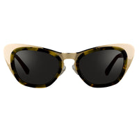 Erdem Women Sunglasses Cat Eye Tortoise Shell Gold with Grey Lenses Category 3 EDM17C2SUN - WatchPilot