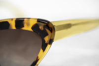 Erdem Women Sunglasses Cat Eye Tortoise Shell Yellow with Brown Graduated Lenses EDM29C2SUN - WatchPilot