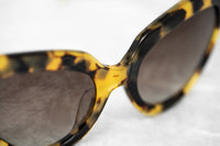 Erdem Women Sunglasses Cat Eye Tortoise Shell Yellow with Brown Graduated Lenses EDM29C2SUN - WatchPilot