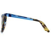 Erdem Women Sunglasses Cat Eye Tortoiseshell/Blue and Blue Mirror Lenses - EDM3C3SUN - WatchPilot