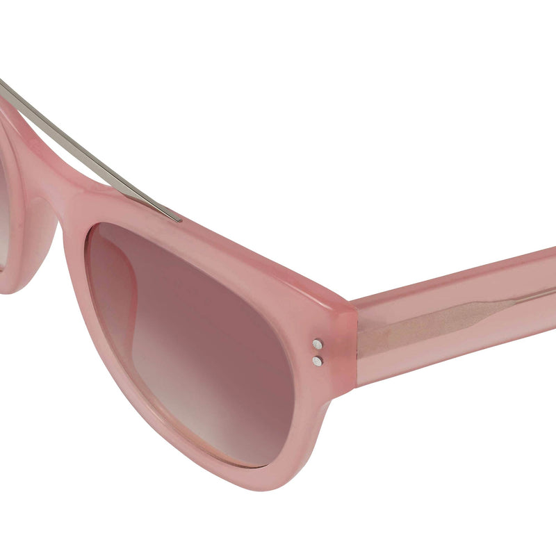 Erdem Women Sunglasses D-Frame Pale Pink with Rose Graduated Lenses EDM11C5SUN - WatchPilot