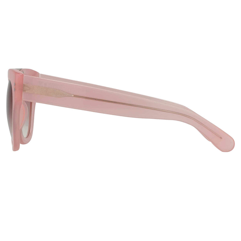 Erdem Women Sunglasses D-Frame Pale Pink with Rose Graduated Lenses EDM11C5SUN - WatchPilot