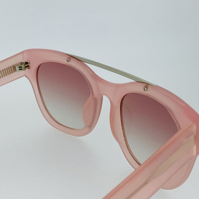 Erdem Women Sunglasses D-Frame Pale Pink with Rose Graduated Lenses EDM11C5SUN - WatchPilot