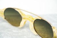 Erdem Women Sunglasses Mustard Horn Light Gold with Green Graduated Lenses EDM8C5SUN - WatchPilot