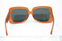 Erdem Women Sunglasses Oversized Burnt Orange Rose Gold with Grey Lenses Category 3 EDM34C4SUN - WatchPilot